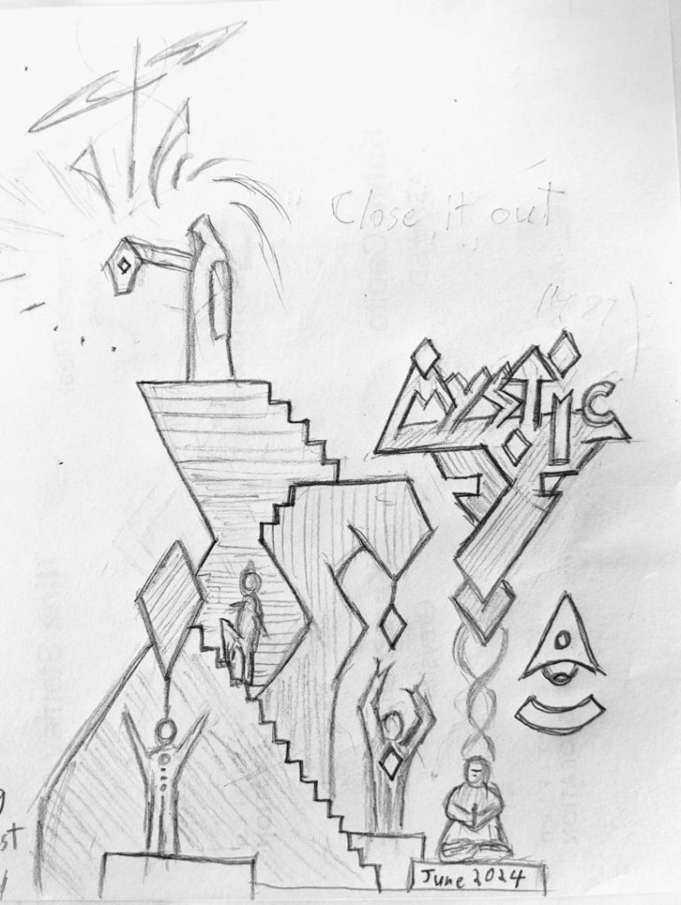 Mystic Hermit Sketch