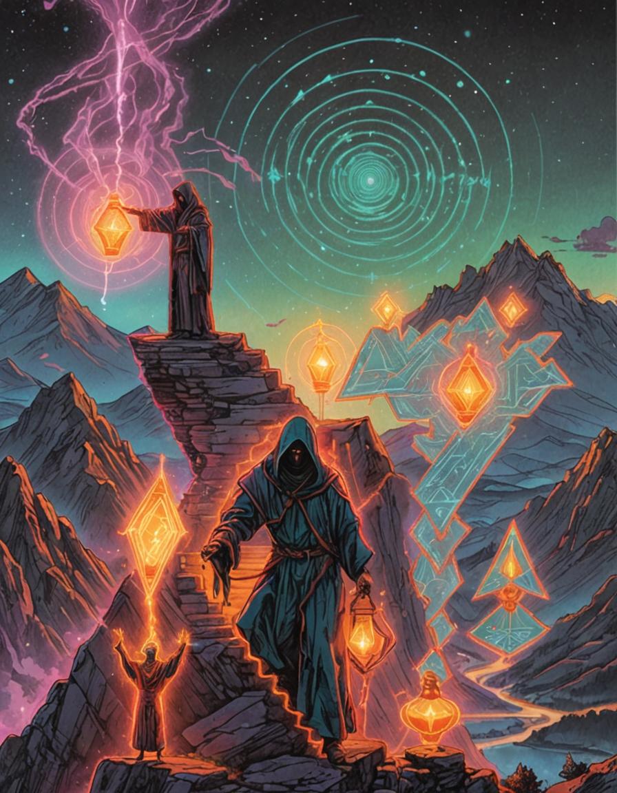 The Hermit Glowing Beholdify Artwork