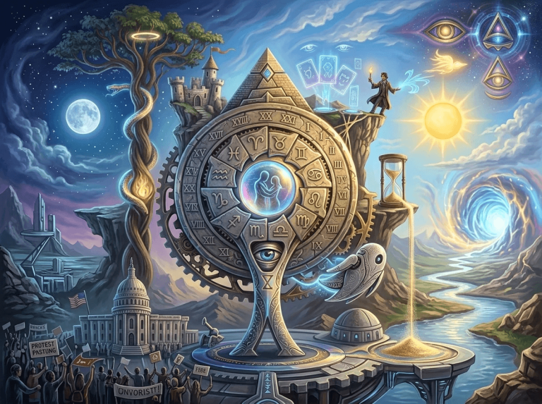 Wheel of Fortune Tarot Archetype Art to Beholdify 2026 Oct (8)